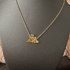 Kate Spade Dog Necklace